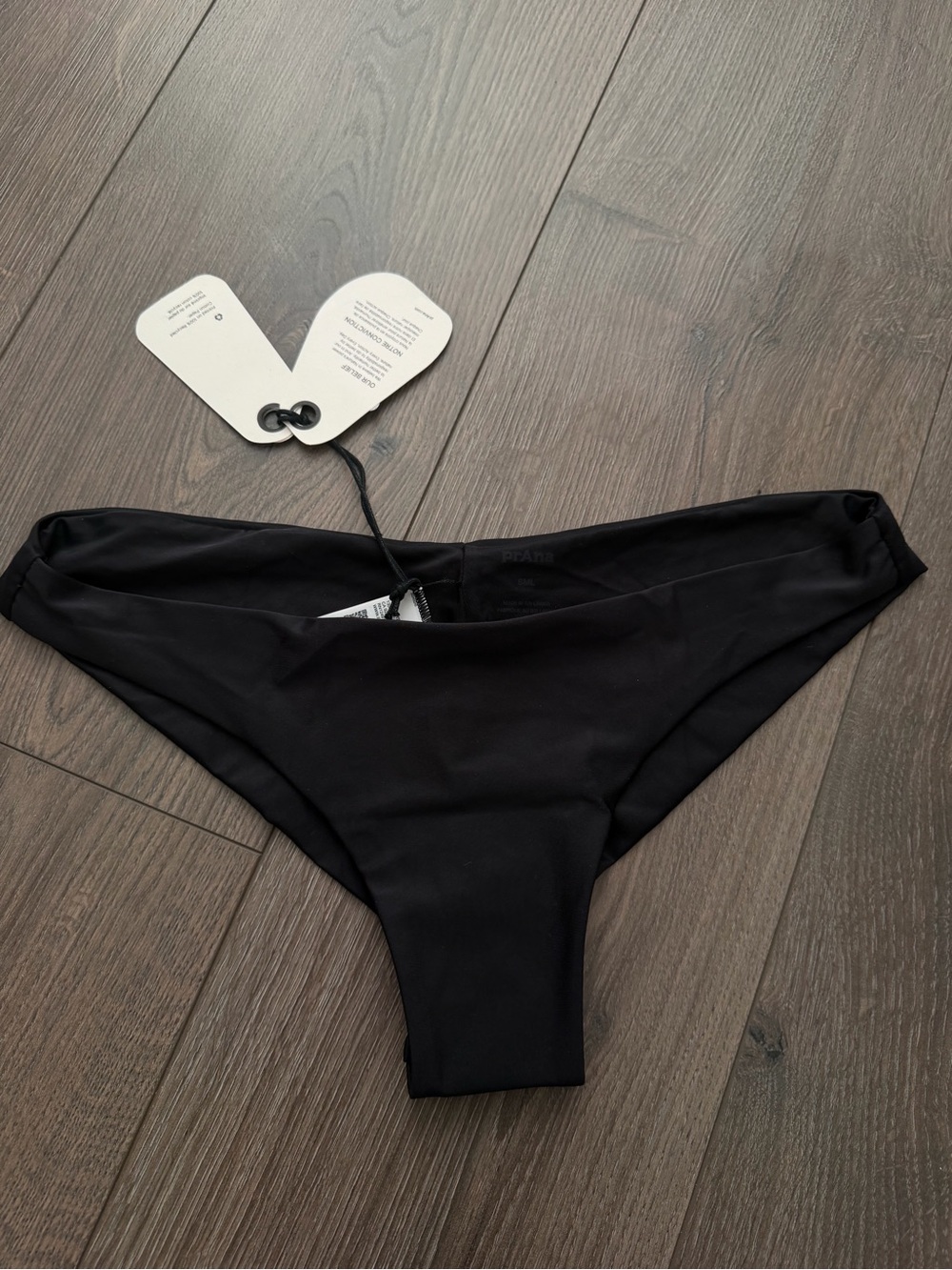 Prana Black Women's Bikini Bottom - Classic black size small women’s NWT